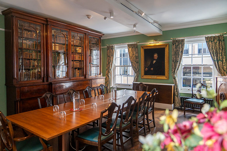 The Lettsom House Library function room for hire The Lettsom House Library function room for hire