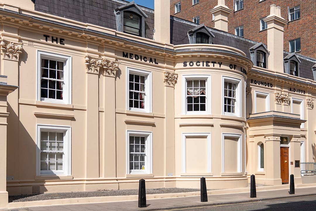 Front of Lettsom House home to the Medical Society of London Front of Lettsom House home to the Medical Society of London